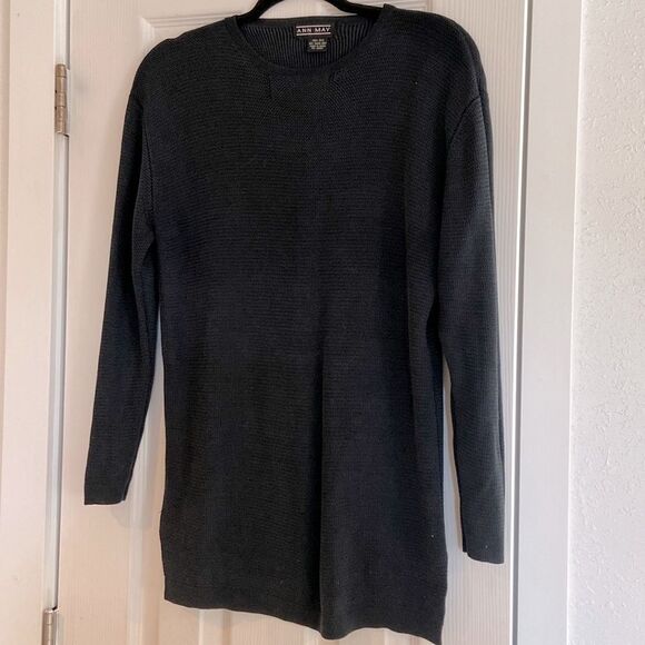 Vintage Ann May 100% silk knit sweater tunic XS/S - Picture 1 of 4